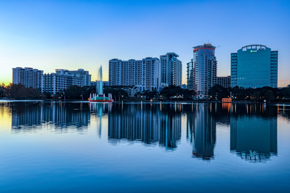 Orlando city skyline